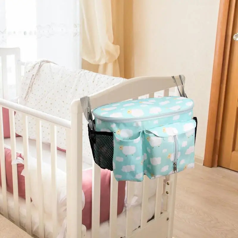 Baby Diaper Organizer Portable Holder Bag Car Storage Bin