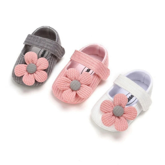 Baby Girl Princess Shoes 1 Year l Anti-Slip Bow Sneakers First Walkers 0-18 Months