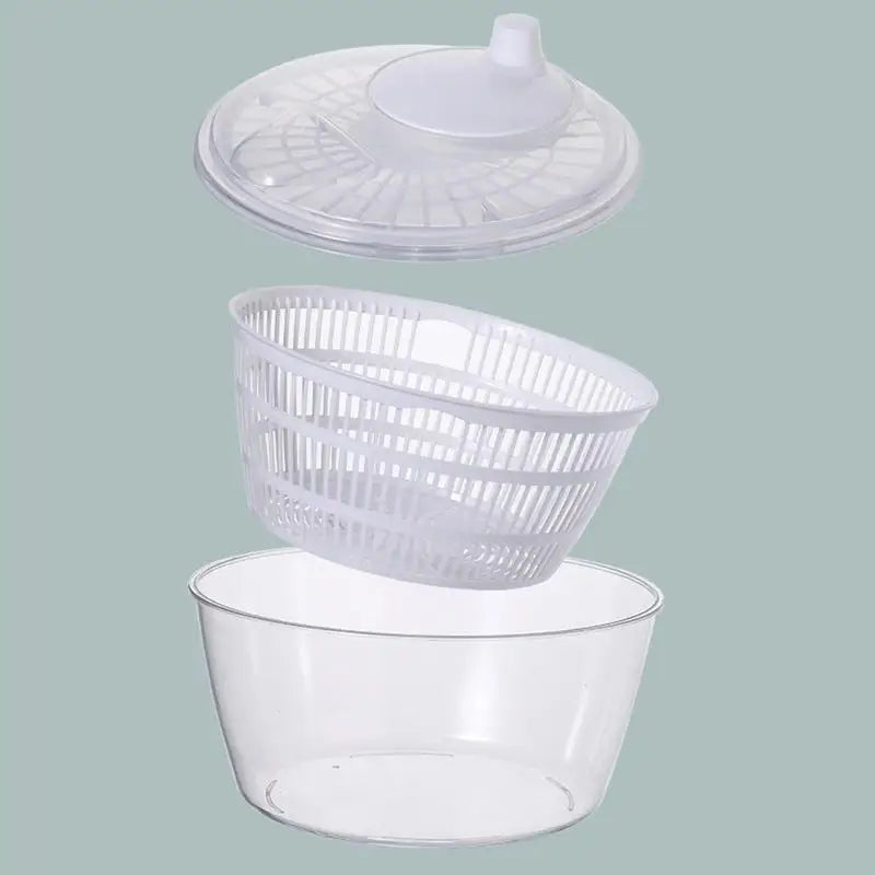 Salad Spinner Fruits Washer Dryer Fruit Drainer Colander