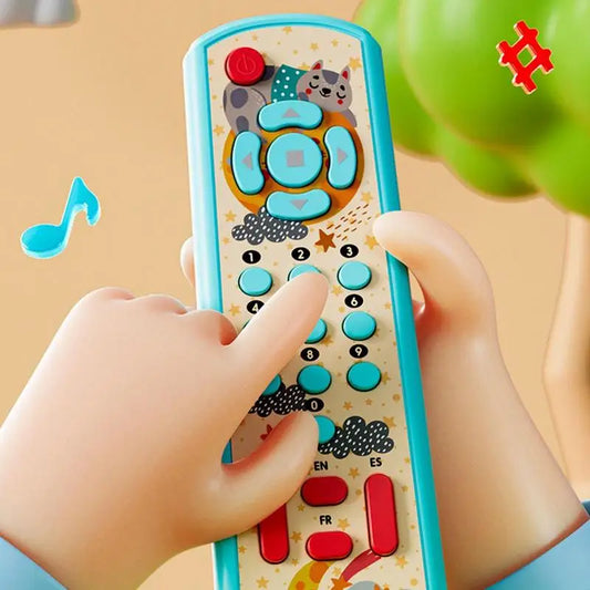 Baby Toy Music Mobile Phone TV Remote Toys Gifts For Newborn