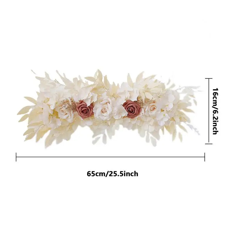 Artificial Flower Green Leaves Wall Decor