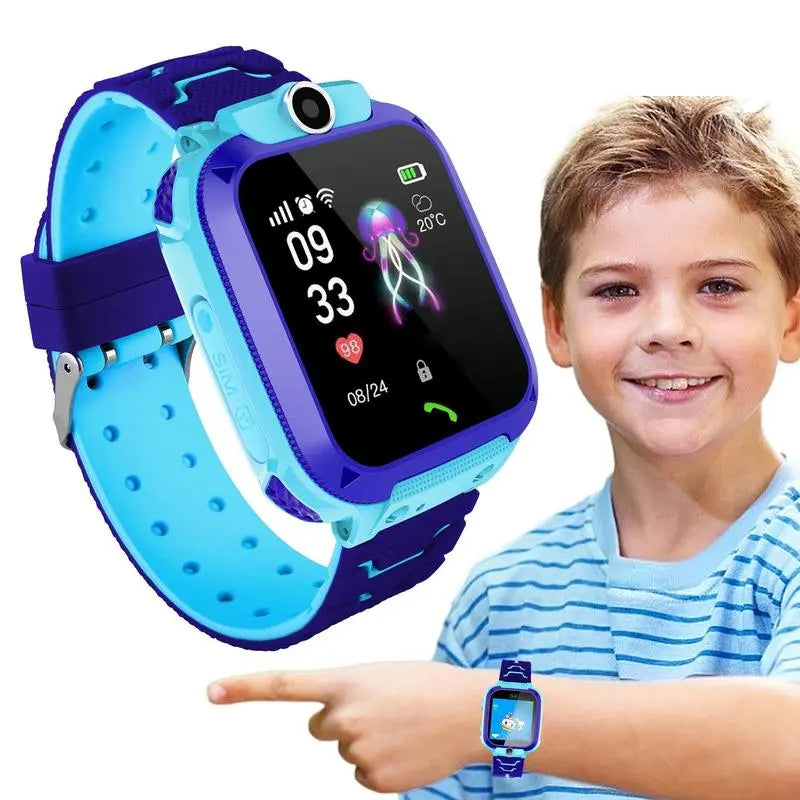 Kids Smartwatch Voice Call GPS HD Touch Screen Camera